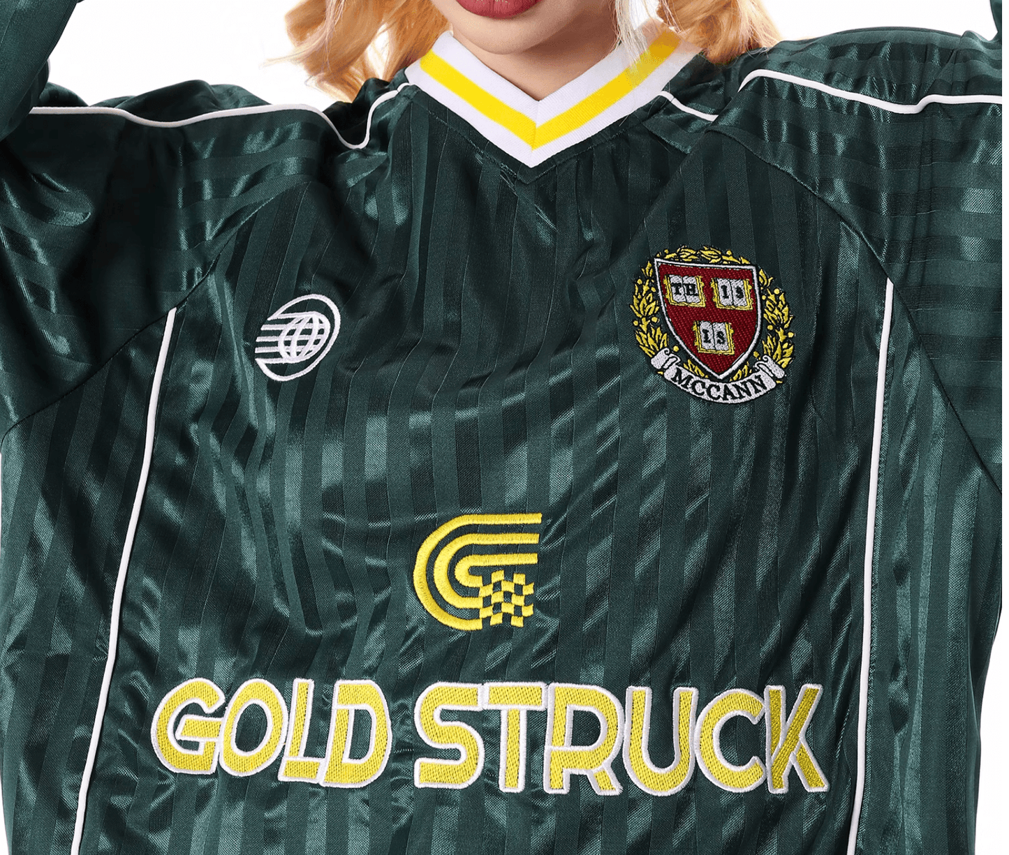 グリーンサッカージャージトップ PIX-TS-1660