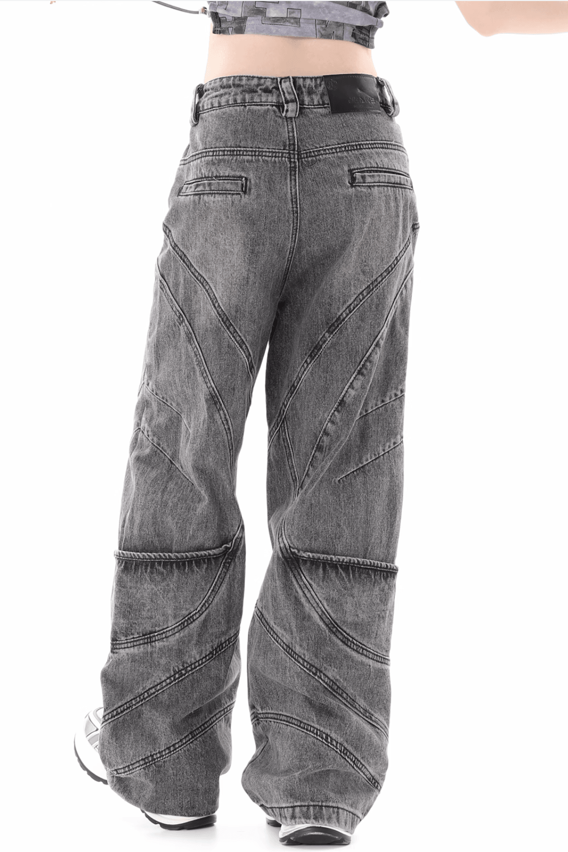 ヴィンテージステッチY2Kデニムパンツ PIX-JN-1584