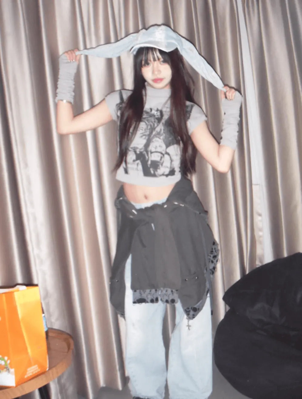 プリントアームカバーセットトップス PIX-TS-1695