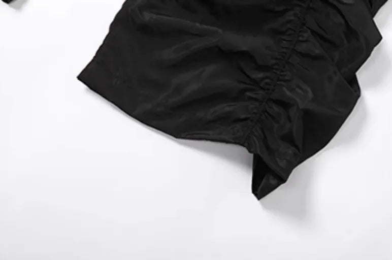 ドローストリングギャザー ワイドカーゴパンツ PIX-PT-1685