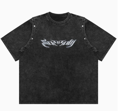 ウォッシュドカットスリーブトップス　PIX-TS-1694